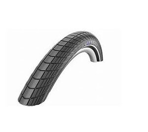 Schwalbe plášť Big Apple 12x2.0 černá+reflexní pruh